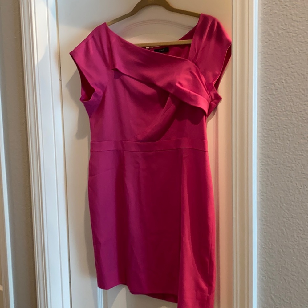 J.Crew Fuchsia dress sz12
